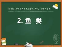 小学科学苏教版 (2017)四年级上册第一单元 动物大家族2 鱼类图文课件ppt