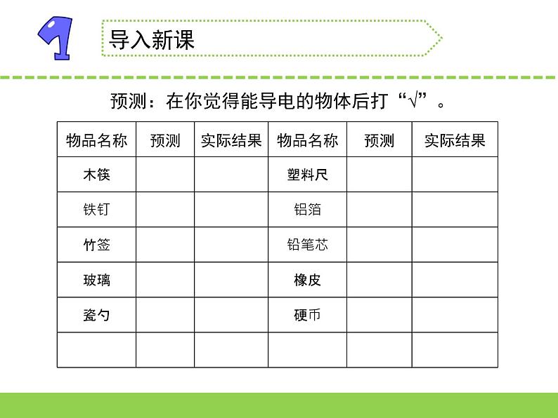 苏教版科学四上 13.导体和绝缘体 课件PPT+教案+练习04