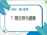 六上科学 7 微生物与健康  PPT讲解 (含答案+动画)