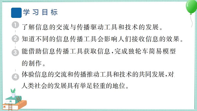 六上科学 7  信息的交流传播  PPT讲解 (含答案+动画)02