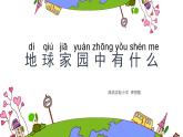 小学 二年级 科学 《地球家园中有什么》 课件