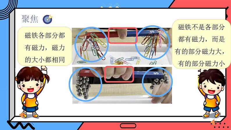 小学科学 二年级下册 第一单元 “磁铁” 第三课《磁铁的两极》 微课课件05