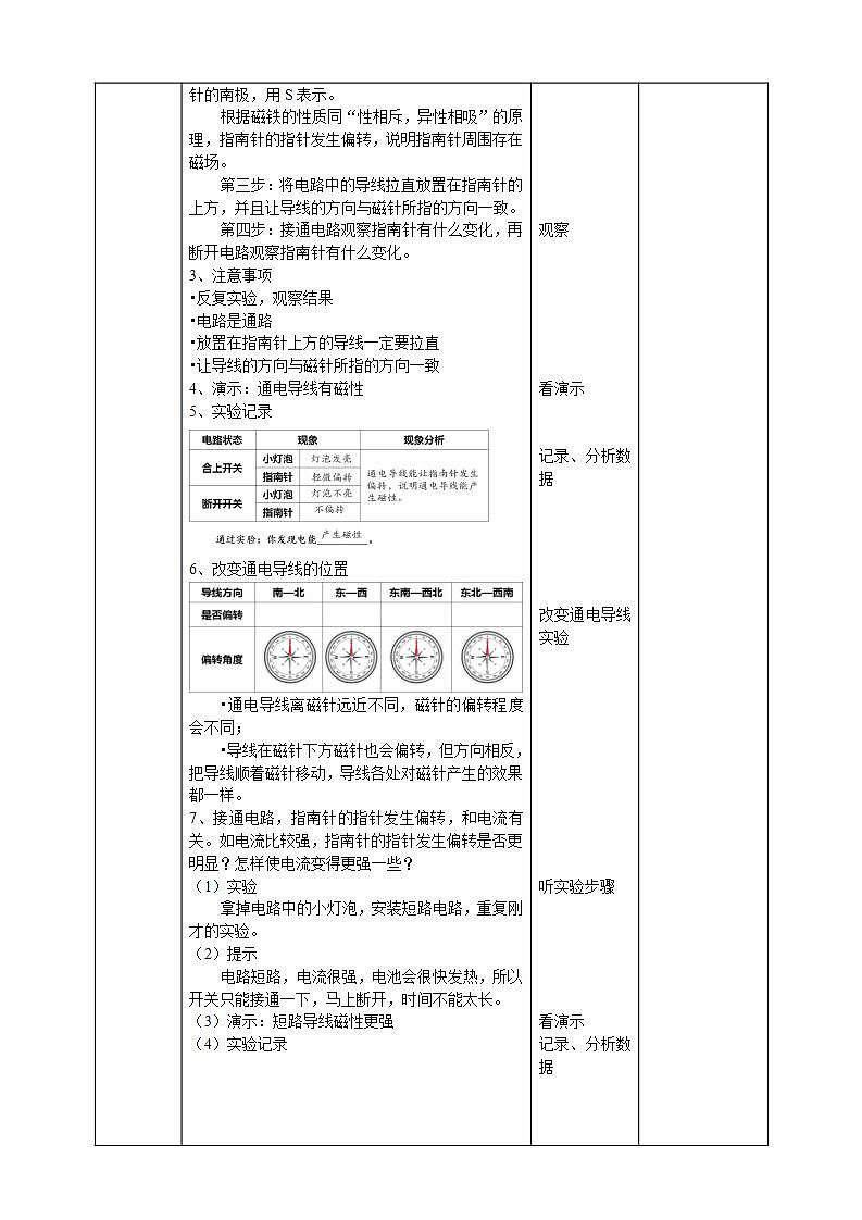 教科版六上科学  4.3《电和磁》课件+教案+练习+素材02