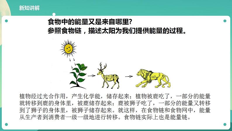 教科版六上科学  4.7《能量从哪里来》课件+教案+练习+素材08