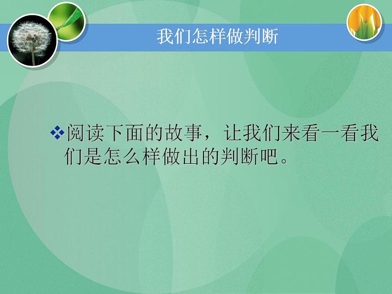 湘教版6上科学 6.1 我们怎样做判断 课件+教案03