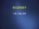 1.7《做大自然的孩子》課件+教案