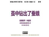 小学科学 教科版 三年级下册 茧中钻出了蚕蛾 课件