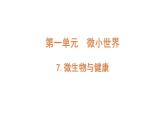 2022-2023 教科版科学 六年级上册 1-7《微生物与健康》 课件