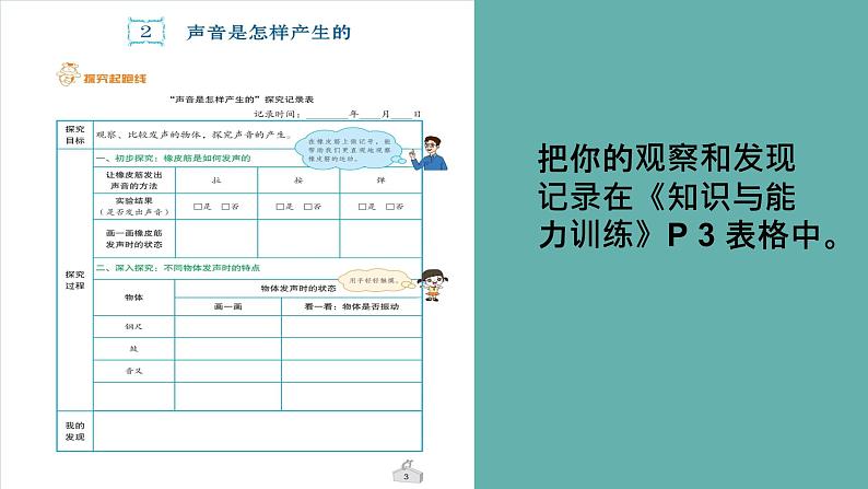 小学科学 教科版 四年级上册《声音是怎样产生的》 课件第8页