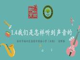 小学科学 教科版 四年级上册《我们是怎样听到声音的》 课件