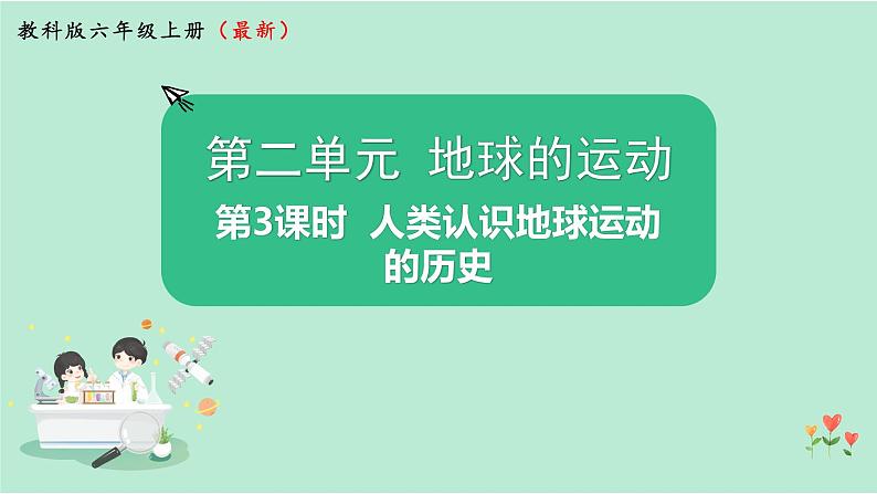 第3课时  人类认识地球运动的历史第1页