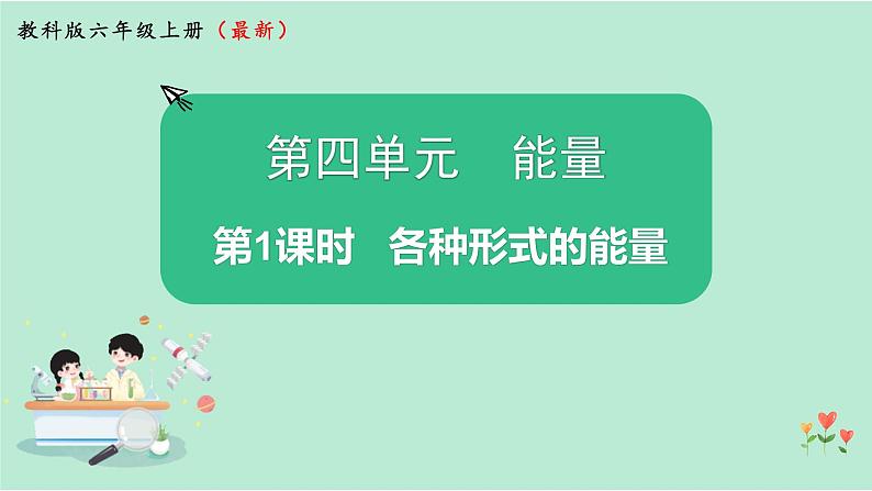 教科版六上科学 4.1《各种形式的能量》课件+视频素材01
