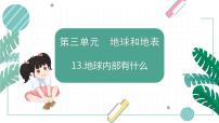 小学科学青岛版 (六三制2017)五年级上册13 地球内部有什么课文ppt课件