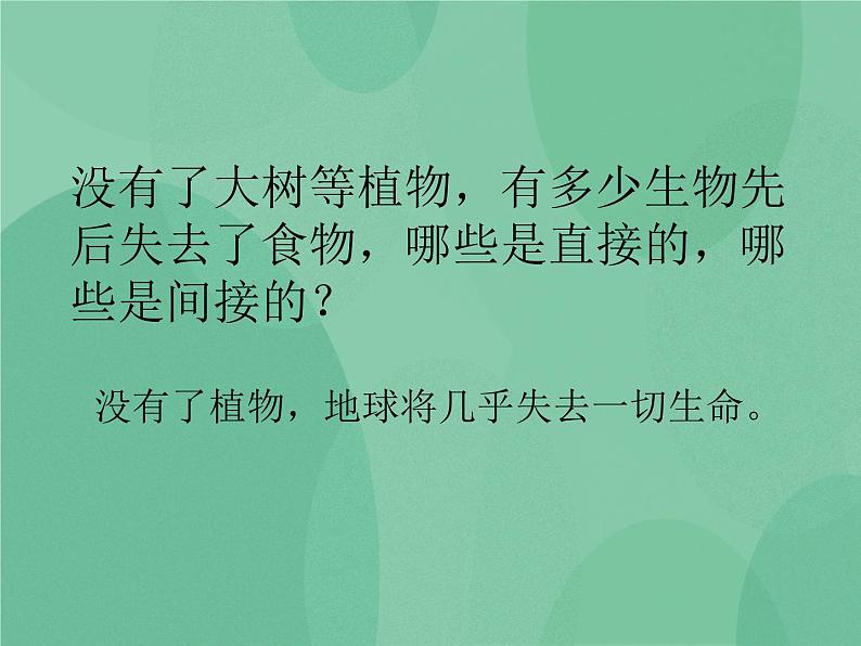 湘教版6上科学 1.4 假如大树都倒下 课件+教案+素材05