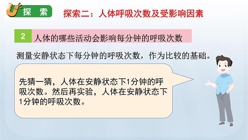 教科版四年级科学上册课件 第二单元 呼吸与消化 2 呼吸与健康生活08