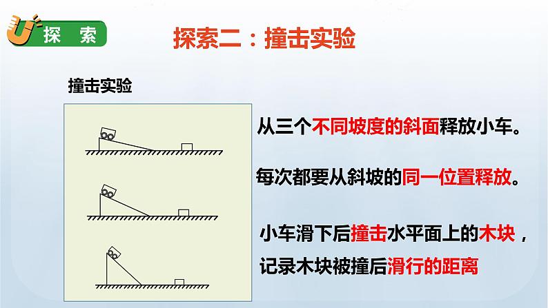 教科版四年级科学上册课件 第三单元 运动和力 6 运动的小车08