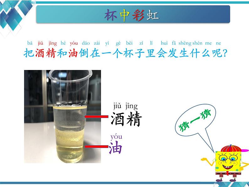 小学科学教科版一年级下册拓展课《杯中彩虹》课件第5页