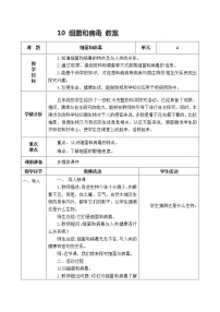 小学科学青岛版 (五四制2017)五年级上册第四单元 微生物10 细菌和病毒精品表格教案