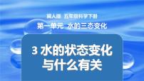 小学科学冀人版 (2017)五年级下册第3课 水的状态变化与什么有关图文ppt课件