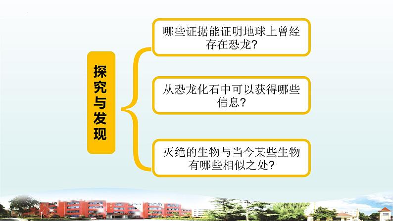 小学科学青岛版六三制六年级上册第一单元第3课《灭绝的生物》教学课件06