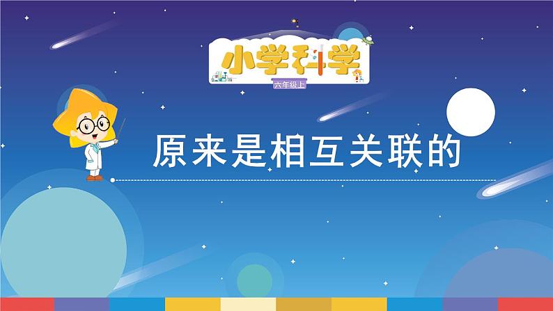 小学科学 教科版 六年级《原来是相互关联的》课件01