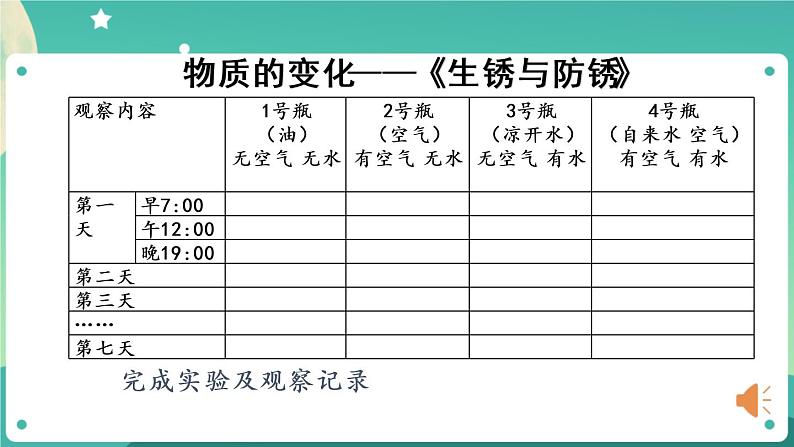 新人教鄂教版科学六上：第一单元 物质的变化（单元回顾）PPT课件+视频06