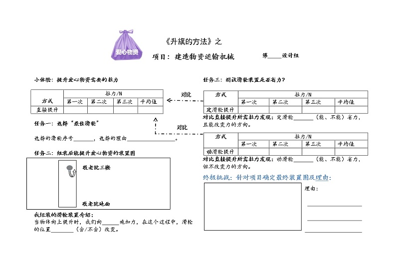 实验记录单第1页