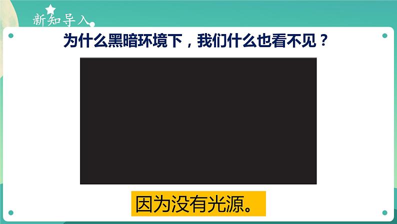 新大象版科学五年级下册 1.4 光线与视觉 课件PPT+视频02