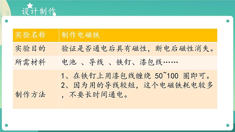 新大象版科学五年级下册 2.1 电磁铁 课件PPT+视频07