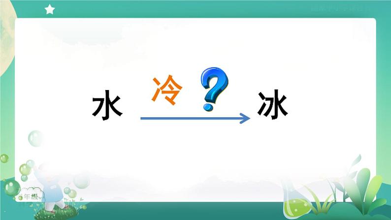 新人教鄂教版科学四上：4.11 水结冰了 PPT课件+内嵌视频第5页