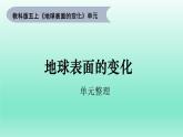 小學科學教科版五年級上冊第二單元《地球表面的變化》整理教學課件（2022秋）