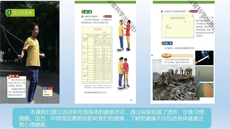 小学科学教科版五年级上册第四单元《健康生活》整理教学课件（2022秋）第5页