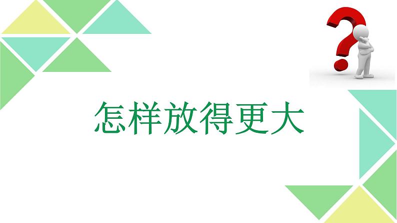 教科版六年级上科学2《怎样放得更大》教学课件01