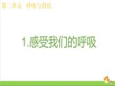 教科版四年级上册科学课件2.1感受我们的呼吸优质课件