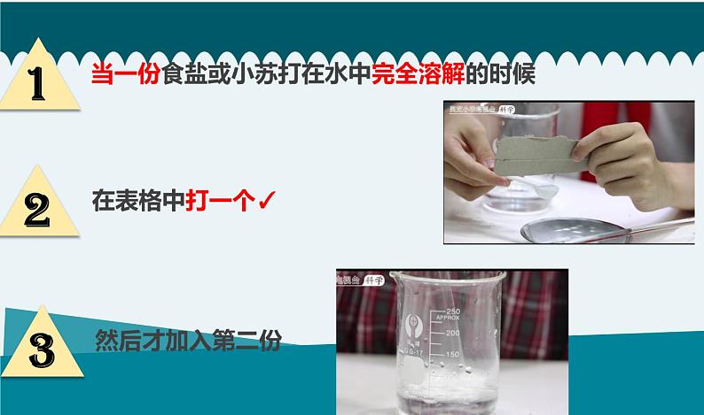 教科版三年级上册科学5《水能溶解多少物质》课件第5页