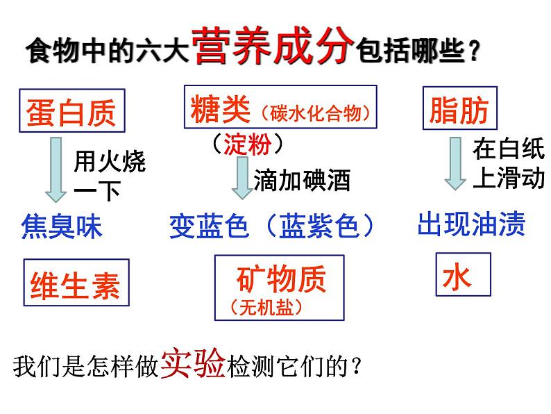 教科版四年级上册科学2.6营养要均衡教学课件02