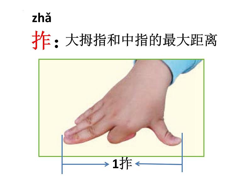 教科版一年级上册科学2.3用手来测量教学课件08