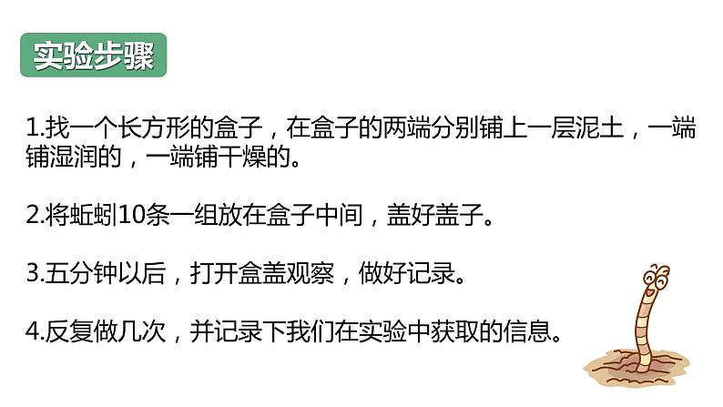 教科版科学五年级科学下册 1.4蚯蚓的选择 课件（送练习）08