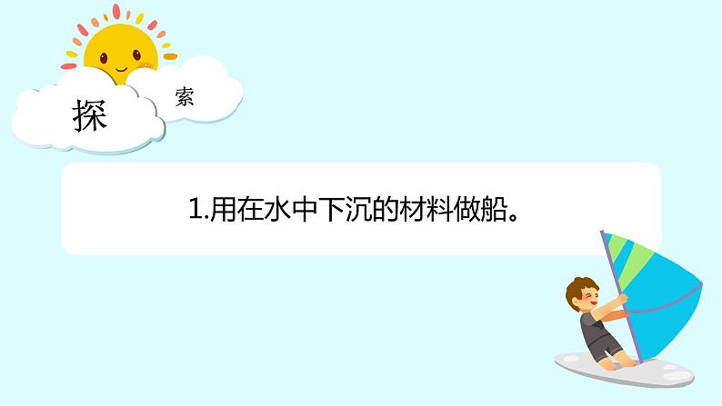 教科版科学五年级科学下册 2.3用沉的材料造船 课件+视频（送练习）04