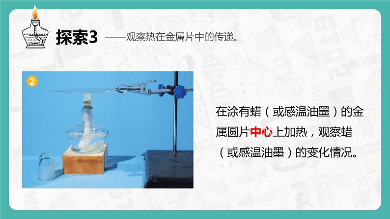 教科版科学五年级科学下册 4.4热在金属中的传递 课件第7页