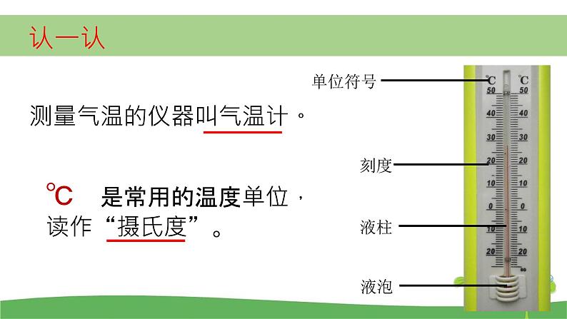 教科版三年级科学上册3.2《认识气温计》教学课件03