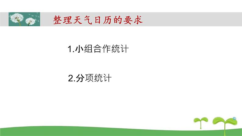 教科版三年级科学上册3.7《整理我们的天气日历》教学课件第5页