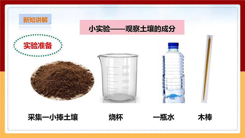 粤教粤科版小学科学三下第一单元第2课时《土壤的组成》课件第4页