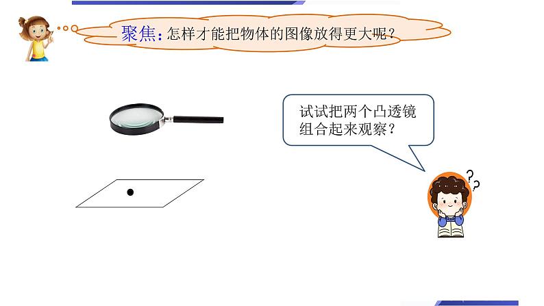 教科版六上《微小世界》单元第2课：《怎样放得更大》教学课件01