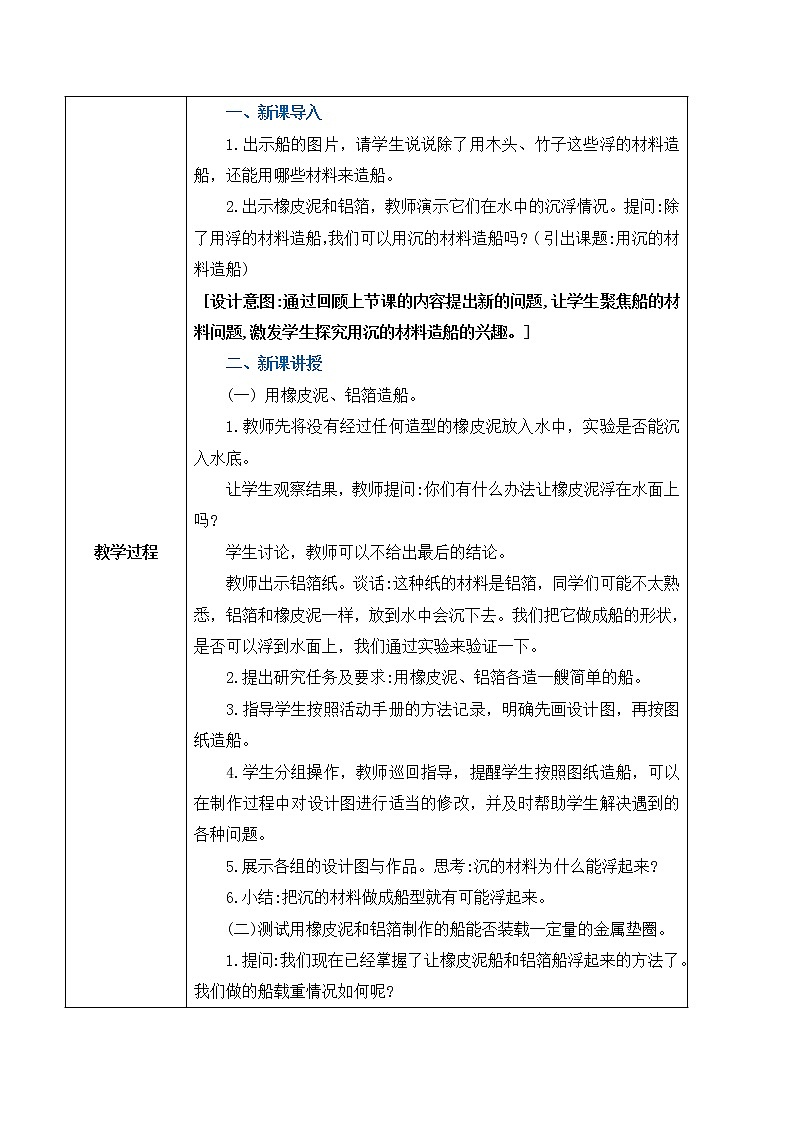 2.3《用沉的材料造船》课件PPT+教案02