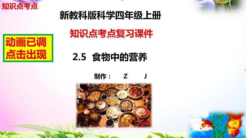 教科版科学四年级上册2.5食物中的营养-知识点复习课件+实验+典型试题(动画已调)02