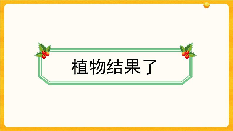 1.4 植物结果了 课件第8页