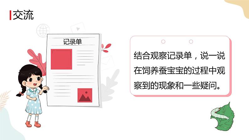 教科版 三年级下册 科学 2.4 蚕变了新模样（课件 +视频）04
