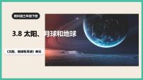 小学科学教科版 (2017)三年级下册太阳、月球和地球优秀课件ppt