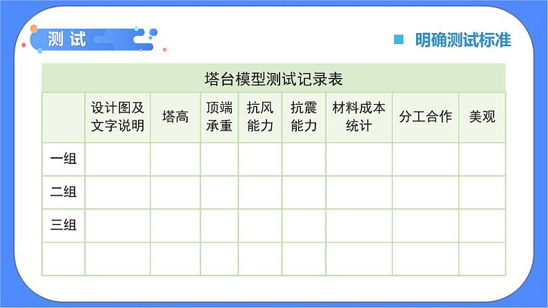 1.6《测试塔台模型》课件+练习(含答案) 教科版六下科学04